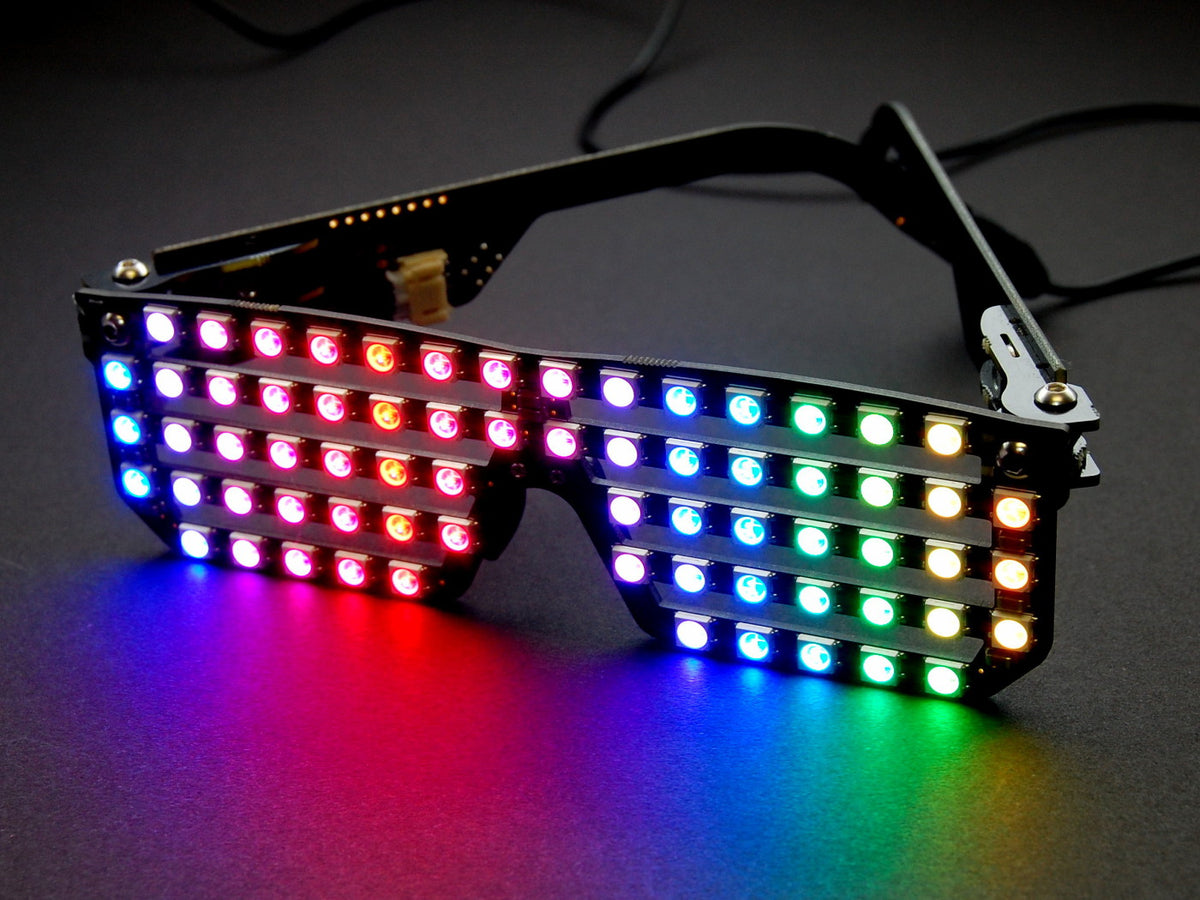 RGB LED Glasses - Enlighted Designs