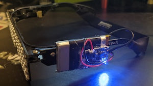 Hacker Modifies RGB Shades with Onboard Battery